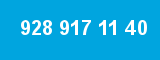 928 917 11 40